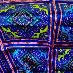 Vibrant Vintage Scarf